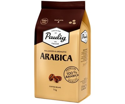 Кофе в зернах Paulig Arabica 1 кг 6418474039008 фото