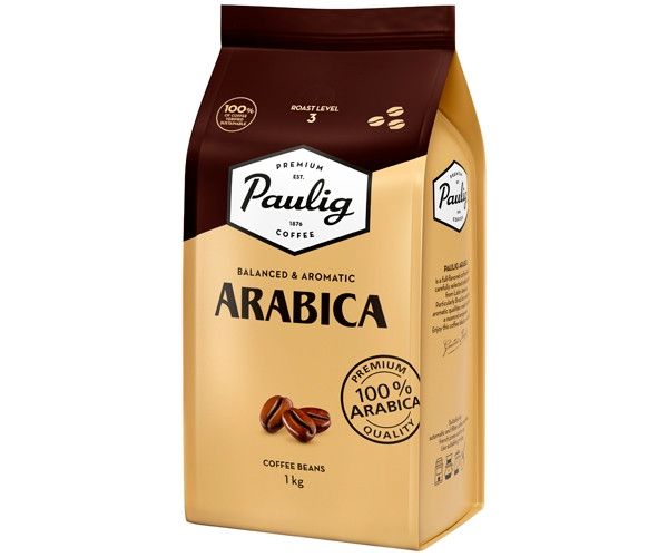 Кава в зернах Paulig Arabica 1 кг 6418474039008 фото