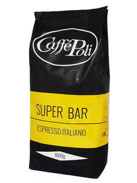 Кофе в зернах Caffe Poli Super Bar 1 кг pskava0069 фото