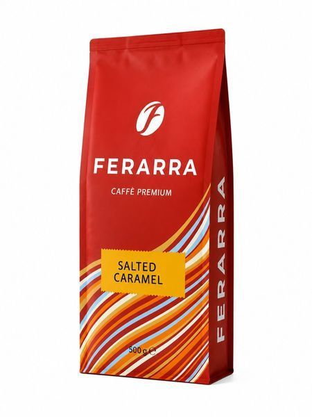 Кофе в зёрнах FERARRA Salted Caramel 1 кг pskava_0247 фото