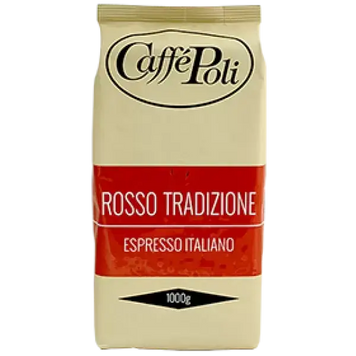 Кава в зернах Caffe Poli Rosso Tradizione pskava0067 фото