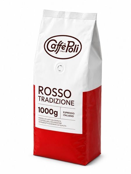 Кофе в зернах Caffe Poli Rosso Tradizione pskava0067 фото
