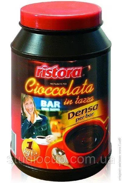 Гарячий шоколад Ristora Cioccolata (банка) 1кг 8004990116002 фото