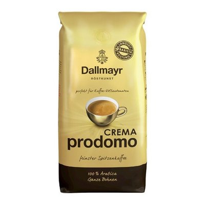 Кофе в зернах Dallmayr Crema Prodomo 1 кг 4008167055105 фото