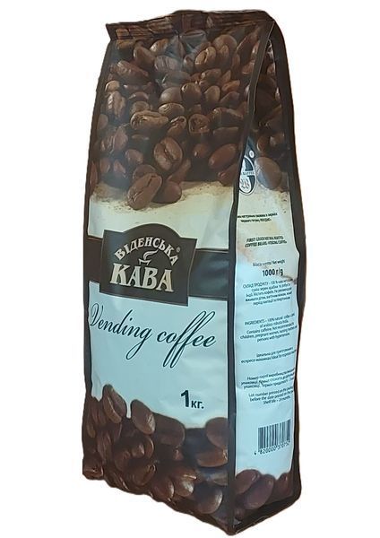 Кофе в зернах Віденська кава Vending Coffee pskava0126 фото