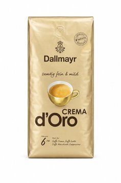 Кава в зернах Dallmayr Crema D'oro 1 кг pskava0011 фото