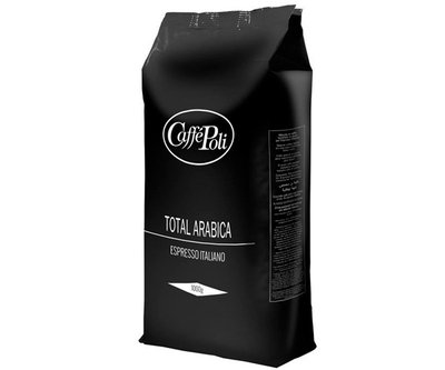 Кофе в зернах Caffe Poli Total Arabica 1 кг 8019650000447 фото