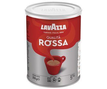 Молотый кофе Lavazza Qualita Rossa ж/б 250 грамм pskava0143 фото