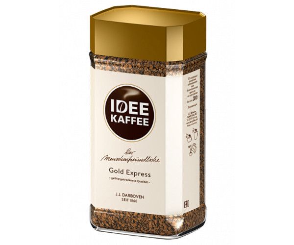 Растворимый кофе Idee Kaffee Gold Express 200 г 4006581003238 фото