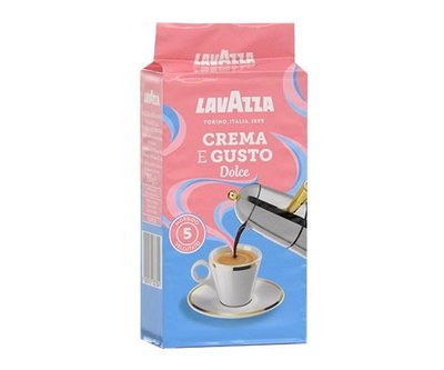 Мелена кава Lavazza Crema E Gusto Dolce 250 г 8000070037304 фото