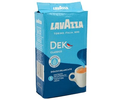 Мелена кава Lavazza Dek Classico (без кофеїну) 250 г 8000070011281 фото