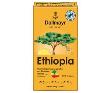 Мелена кава Dallmayr Ethiopia 500 г 4008167504009 фото