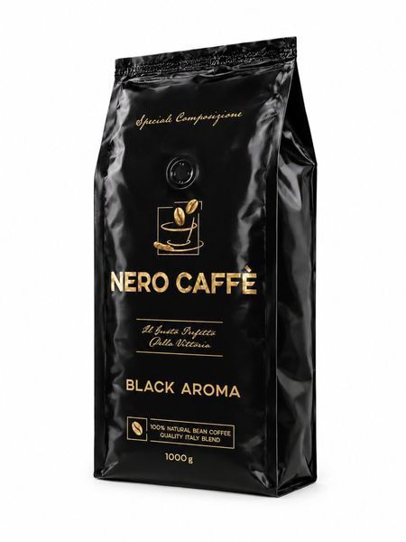 Кава в зернах Nero Caffe Black Aroma pskava0089 фото
