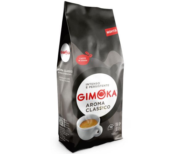 Кофе в зернах Gimoka Aroma Classico 1 кг 8003012000930 фото