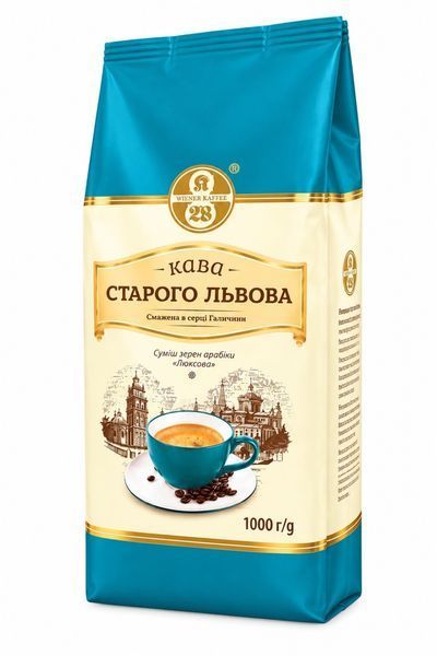 Кофе в зернах Кава Старого Львова Лігумінна pskava0095 фото