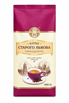 Кофе в зернах Кава Старого Львова Люксова pskava0098 фото