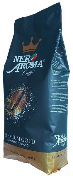 Кофе в зёрнах Nero Aroma Premium Gold pskava0202 фото