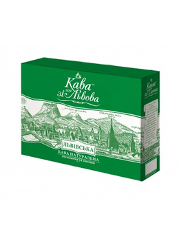 Молотый кофе Кава зі Львова Львівська 450 грамм pskava0154 фото