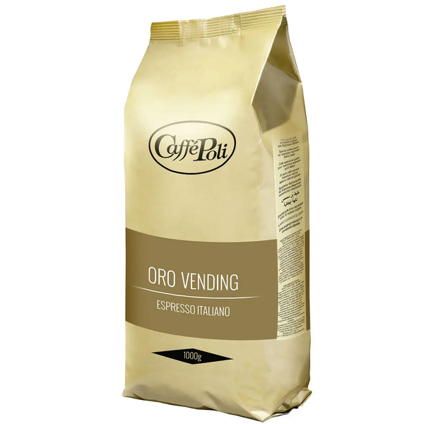 Кофе в зернах Caffe Poli Oro Vending 1 кг 8019650000331 фото