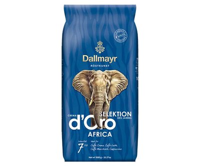 Кофе в зернах Dallmayr Selektion D'oro Africa 1 кг 4008167035503-1 фото