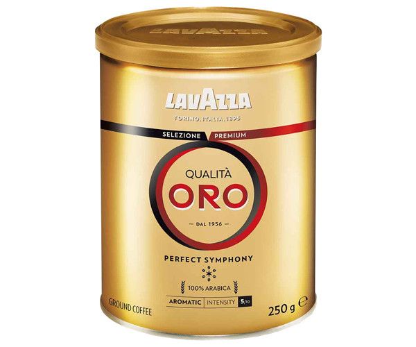 Молотый кофе Lavazza Qualita Oro ж/б 250 г 8000070020580 фото