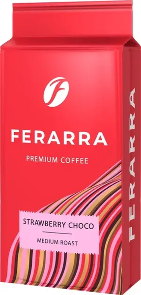 Мелена кава FERARRA Strawberry Choco 250г 4823115404251 фото