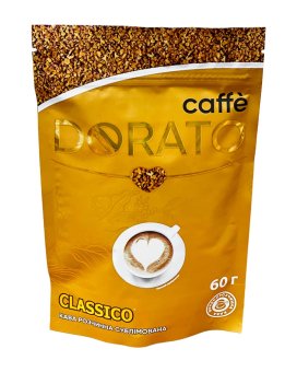 Растворимый кофе Dorato Classico 60 г 4820093486385 фото