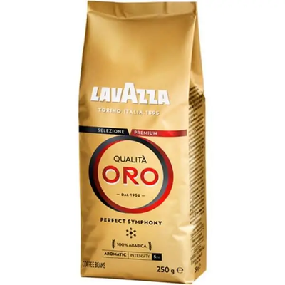 Кофе в зернах Lavazza Qualita Oro 250 г 8000070020511 фото