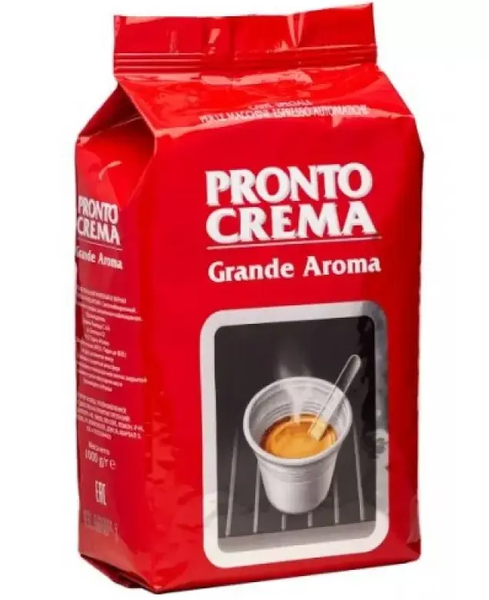 Кофе в зернах Lavazza Pronto Crema Grande Aroma 1 кг 8000070078215 фото