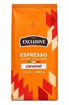 Кава в зернах Primo Exclusive Espresso Caffe Italiano Caramel pskava0090 фото
