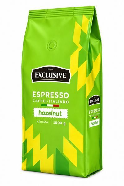 Кофе в зернах Primo Exclusive Espresso Caffe Italiano Hazelnut pskava0092 фото